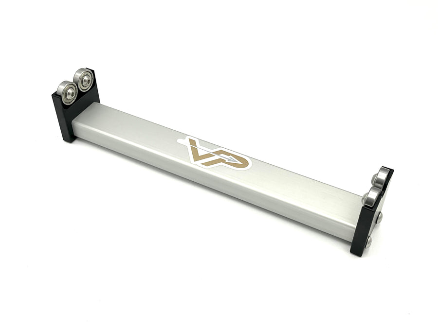 AS-100 arrow spinner with roller supports