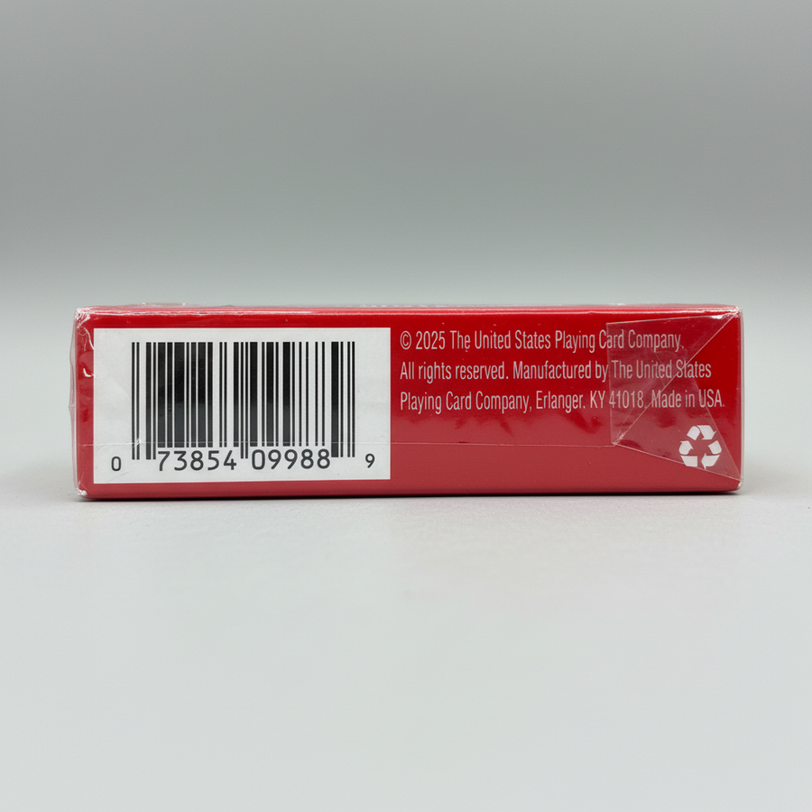 Maverick box bottom with barcode and manufacturer wording