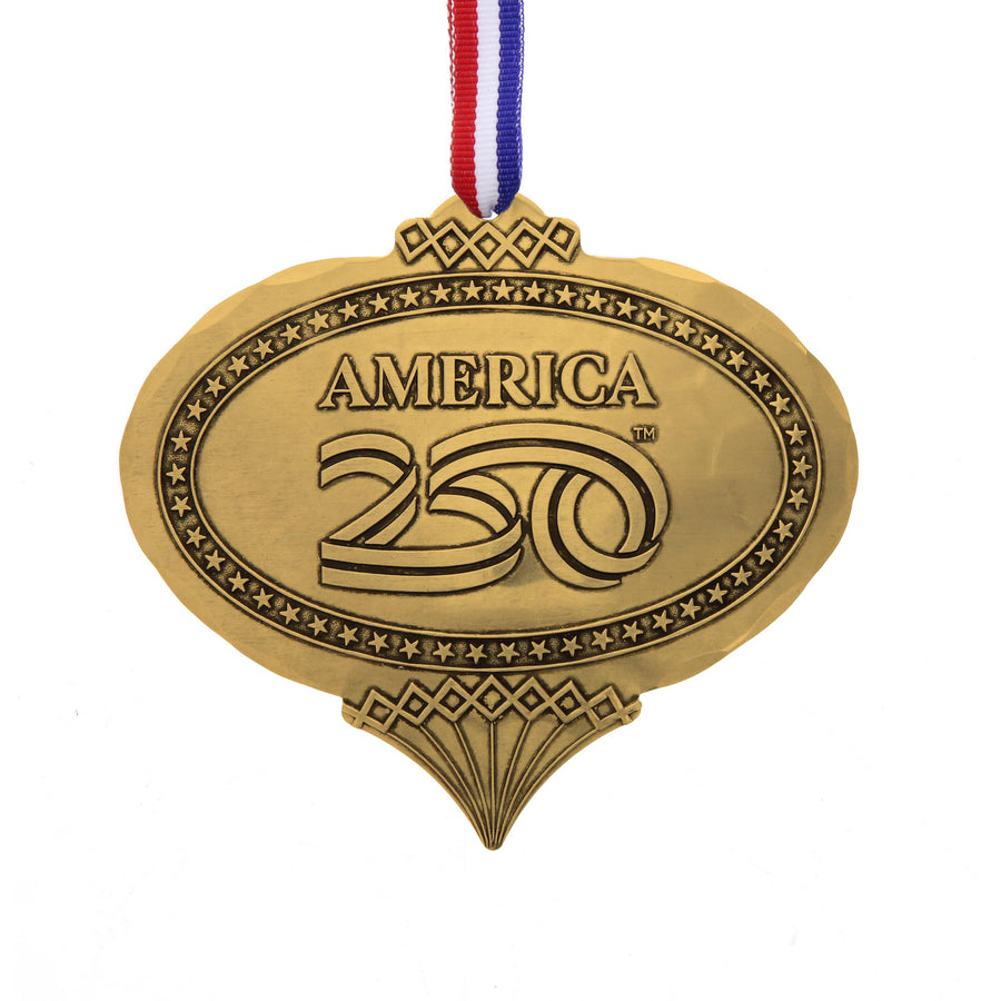 Product view of America250 Heritage Oval Ornament