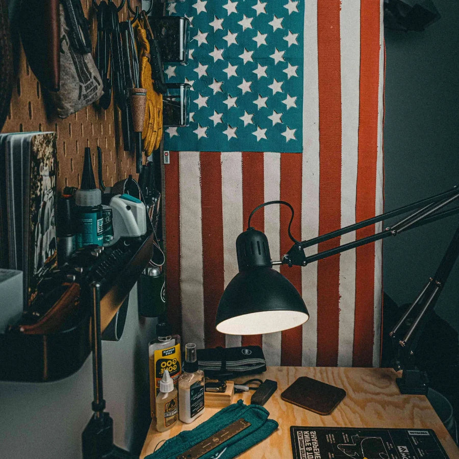 American Flag - Fire Hose