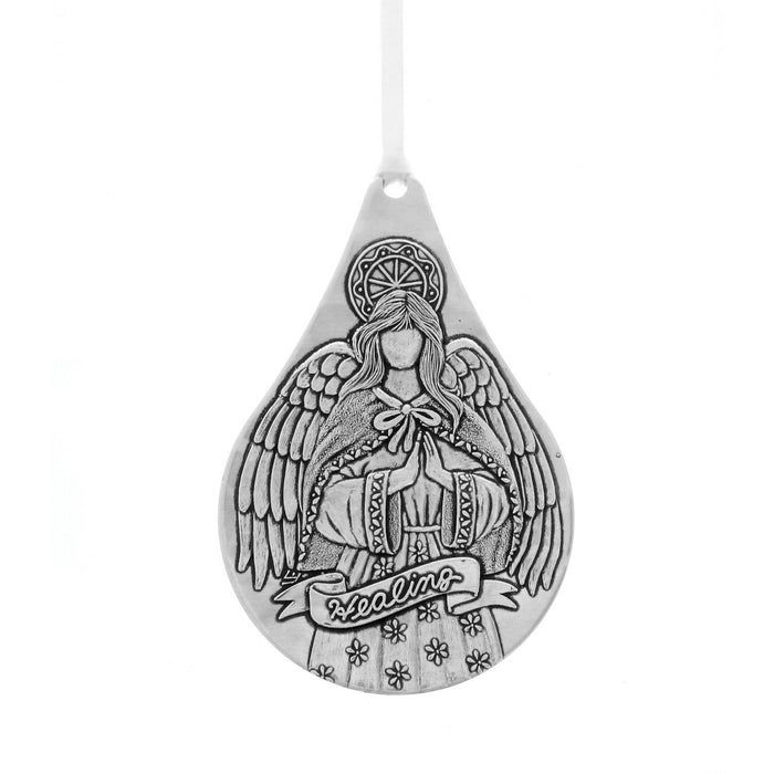 Product view of Healing Angel Teardrop Ornament