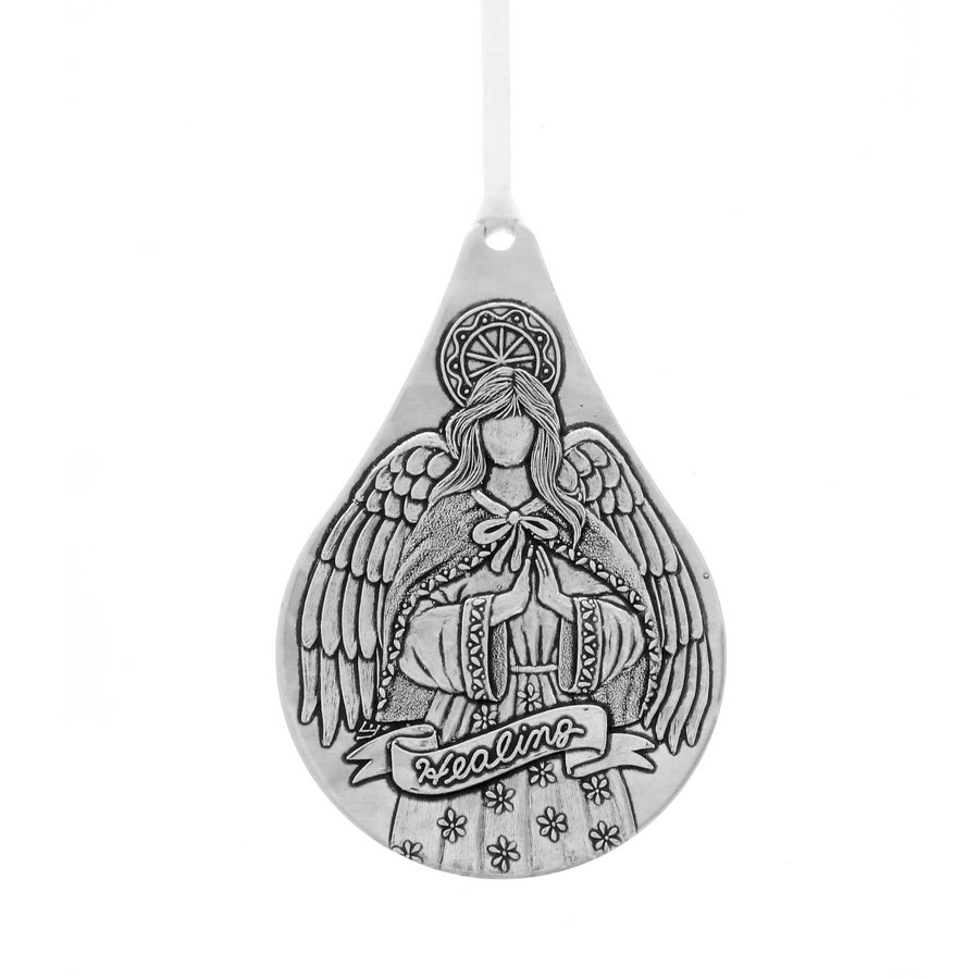 Product view of Healing Angel Teardrop Ornament