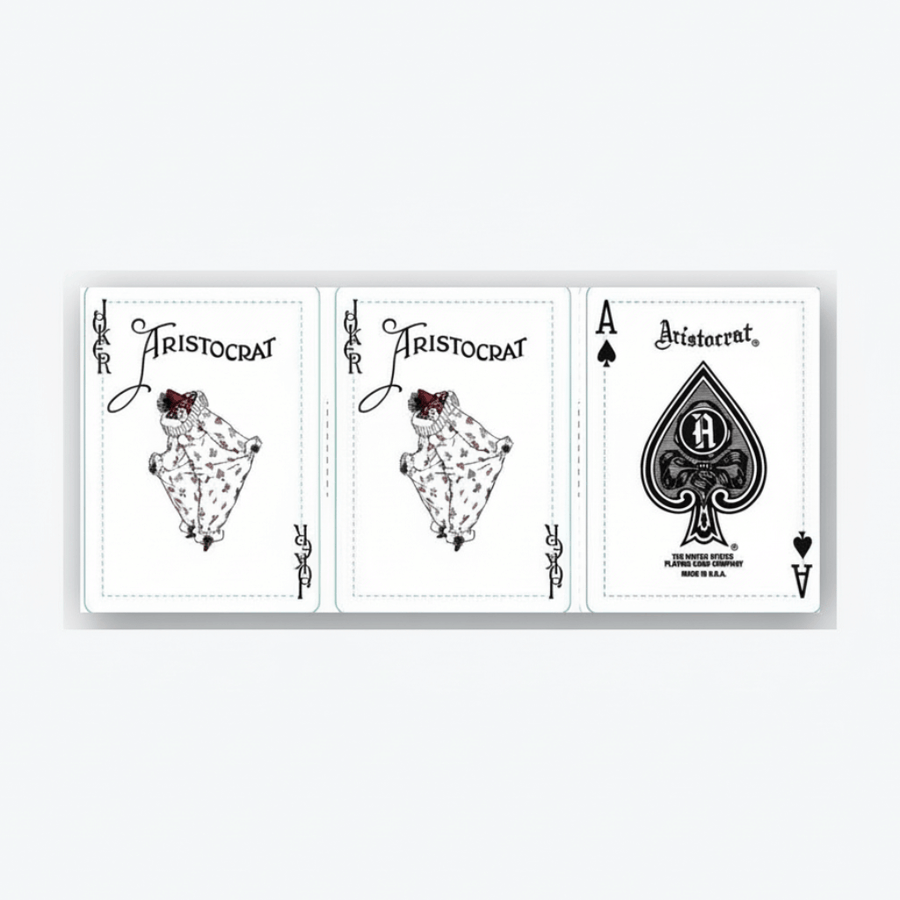 Aristocrat jokers and Ace of Spades for the Gold edition