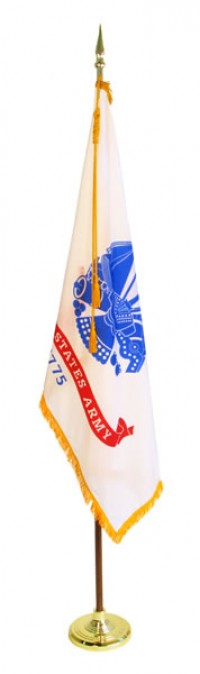U.S. Army Indoor & Parade Flag – Made in USA Nylon