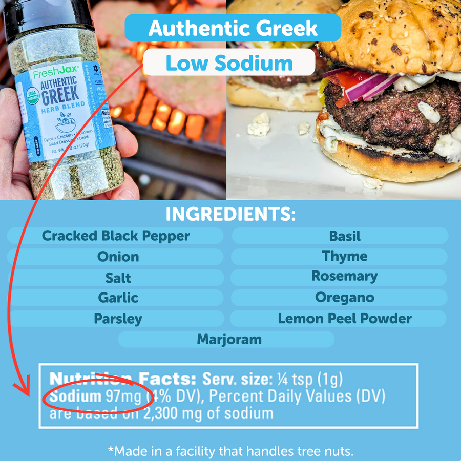 Greek Herb Seasoning – Oregano, Thyme & Lemon Blend — BuyAmerican product image 4 of 5