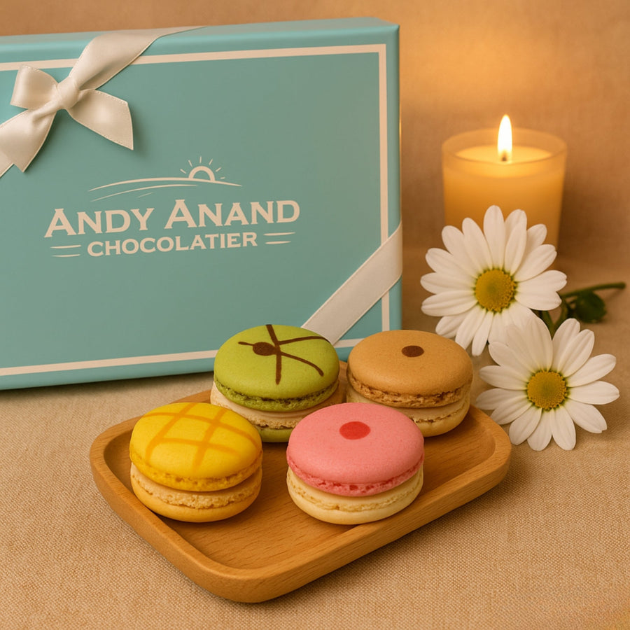 French Macarons, 12-Piece Gift Box