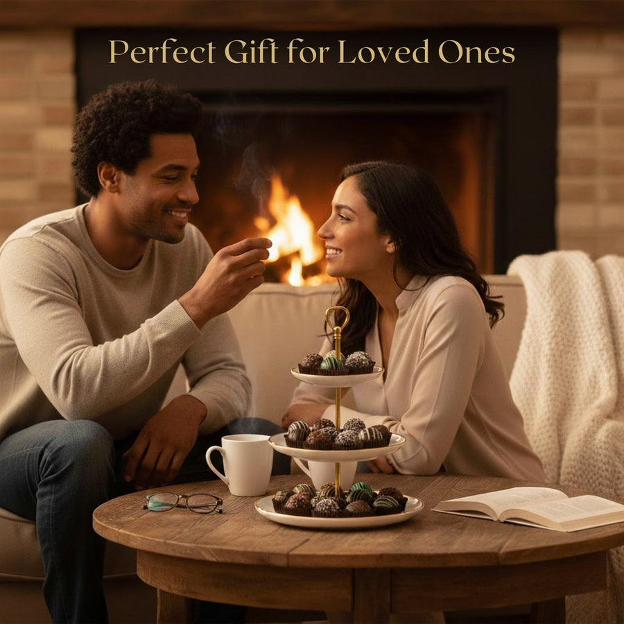 Artisan Dark Chocolate Truffles, 24 pc