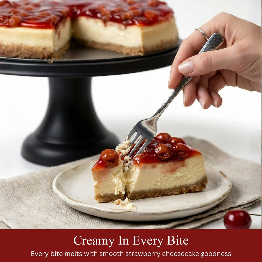 Traditional Cherry Cheesecake, 9-Inch, 3.4 lb
