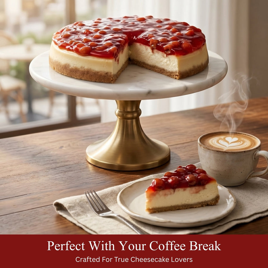 Traditional Cherry Cheesecake, 9-Inch, 3.4 lb