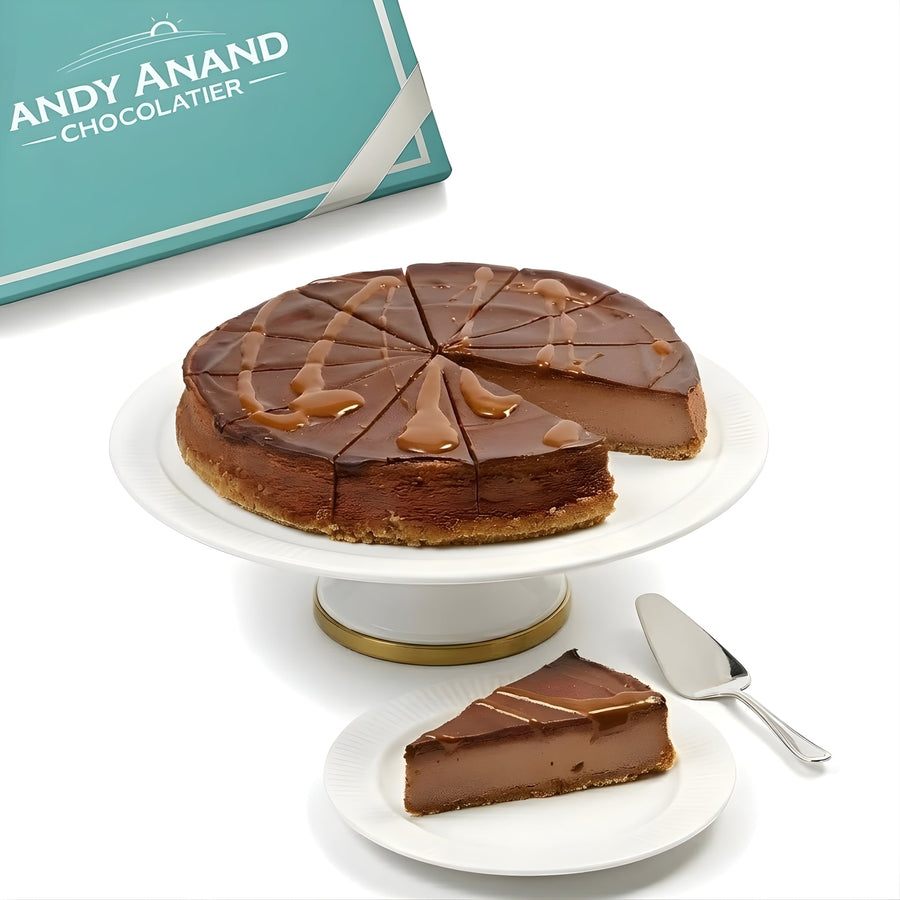Sugar-Free Chocolate Fudge Cheesecake, 9-Inch, 2 lb