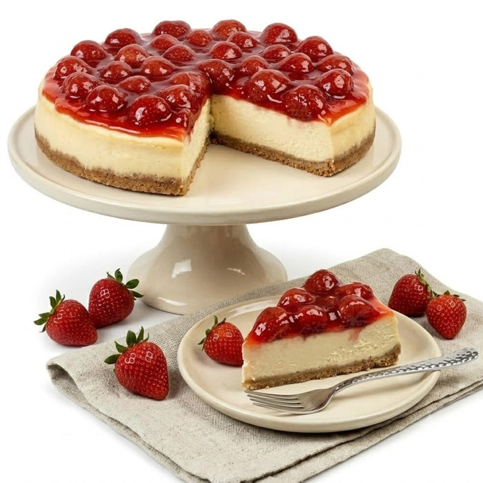 Chocolate Strawberry Cheesecake, 9-Inch, 2.8 lb