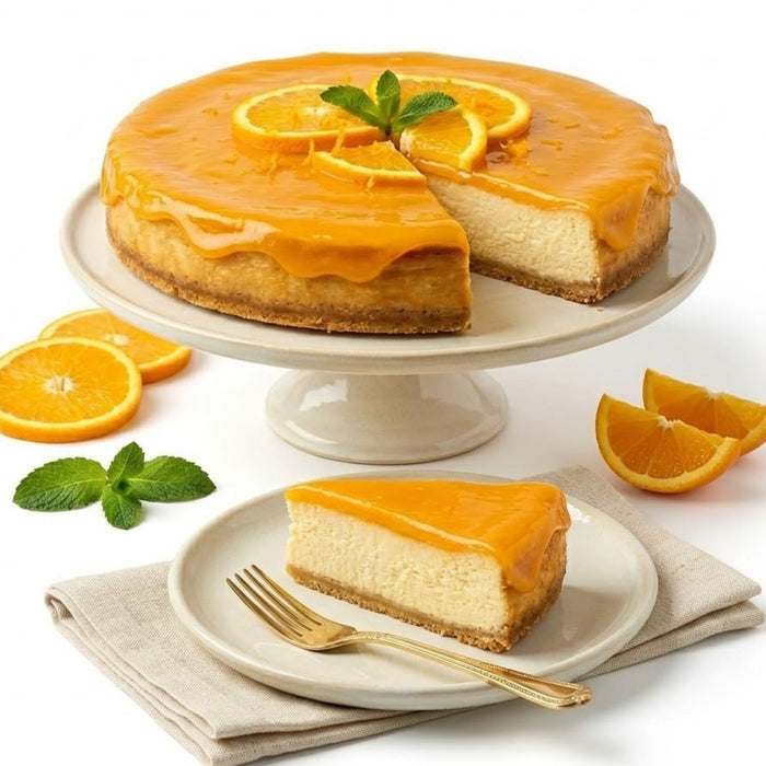 Fresh Orange Cheesecake, 9-Inch, 2 lb
