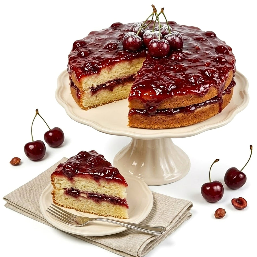 Sugar-Free Cherry Cake, 9-Inch, 2.9 lb