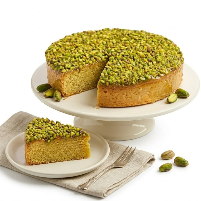 Sugar-Free Caramel Pistachio Cake, 9-Inch, 2 lb