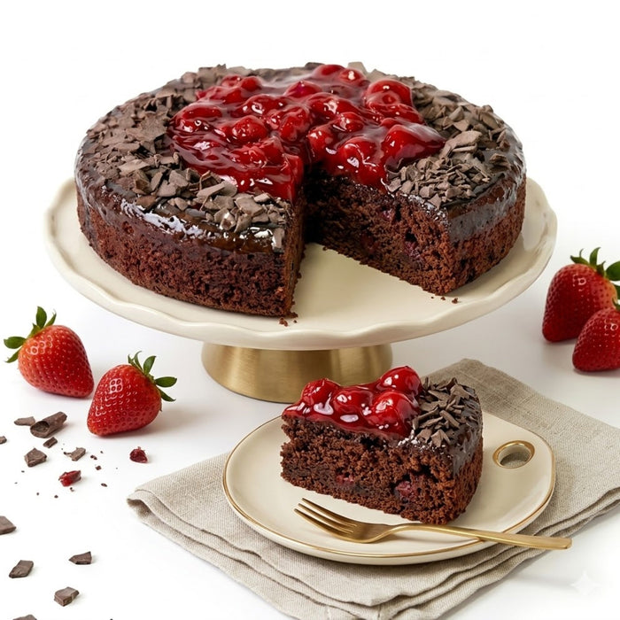 Chocolate Strawberry Cake, 9-Inch, 2.5 lb