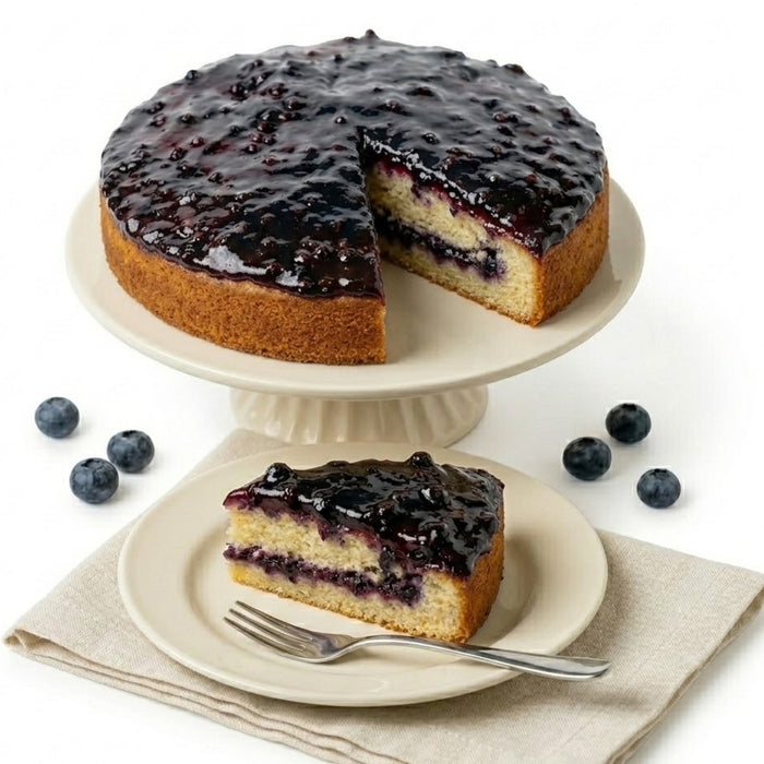 Sugar-Free Keto Blueberry Cake, 9-Inch, 2 lb