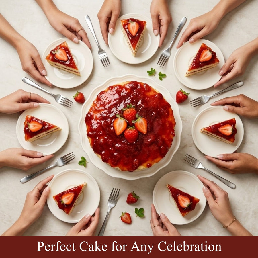 Traditional Strawberry Cake, 9-Inch, 2 lb