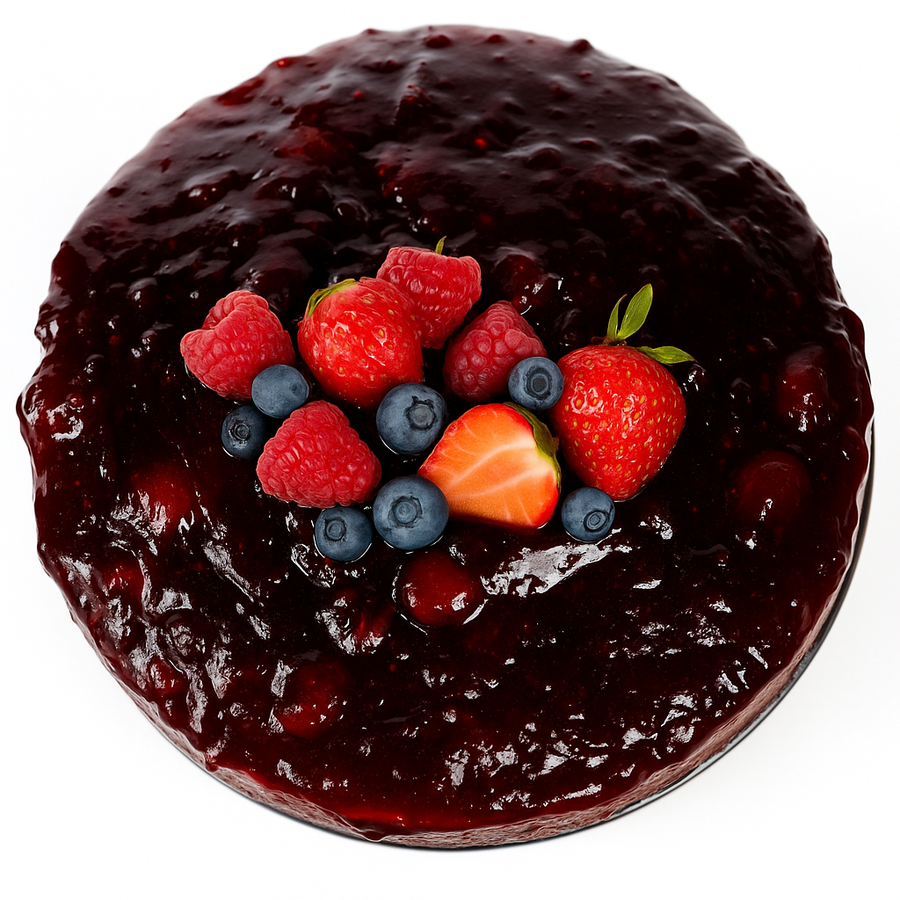 Sugar-Free Wild Berry Cake, 2.5 lb