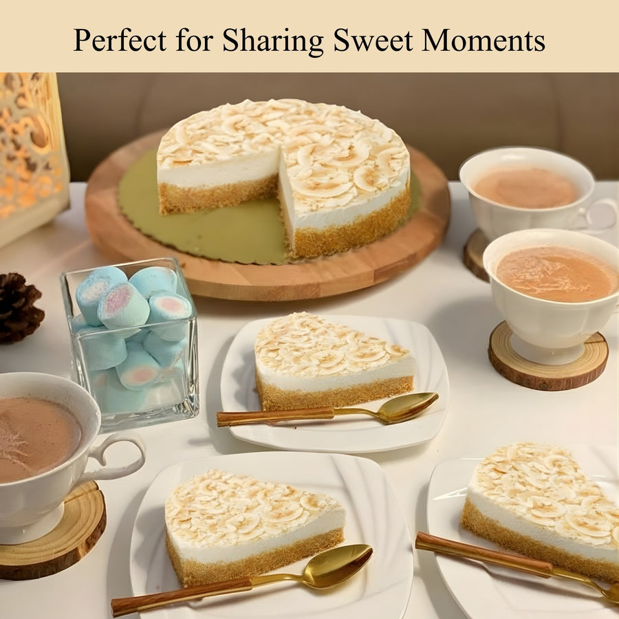 Sugar-Free Coconut Lemon Mousse Cake, 3 lb