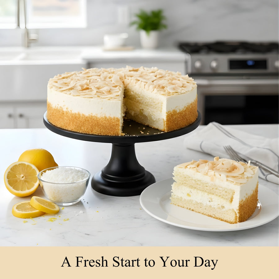 Sugar-Free Coconut Lemon Mousse Cake, 3 lb