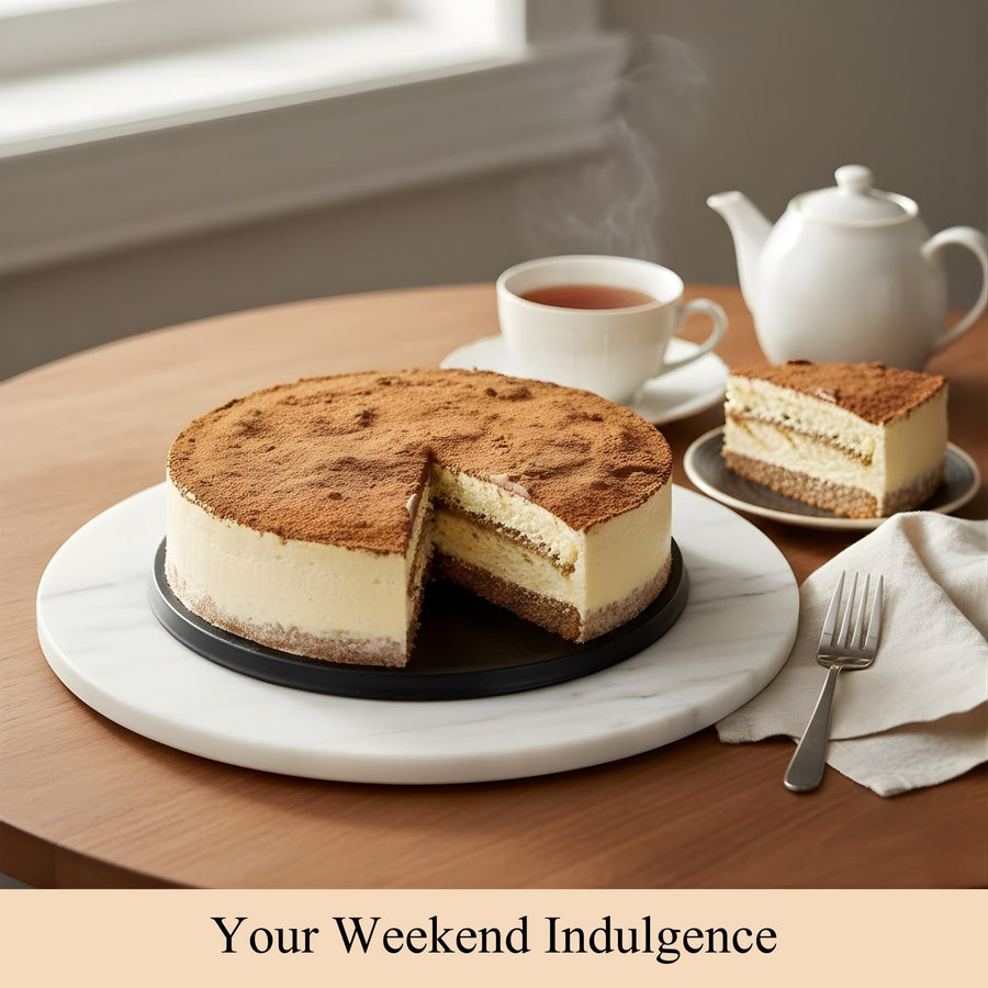 Sugar-Free Tiramisu Mousse Chiffon Cake, 2.2 lb