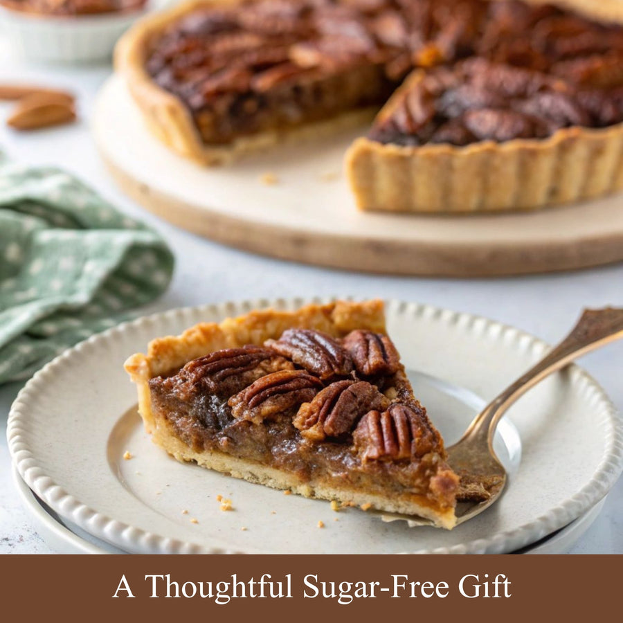 Sugar-Free Dark Chocolate Pecan Pie, 2 lb