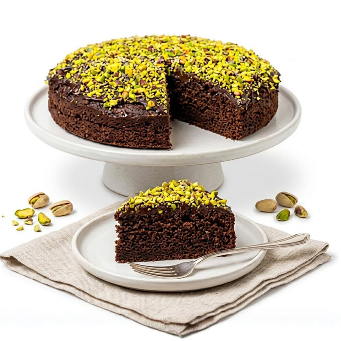 Sugar-Free Dubai Pistachio Chocolate Cake, 2.2 lb