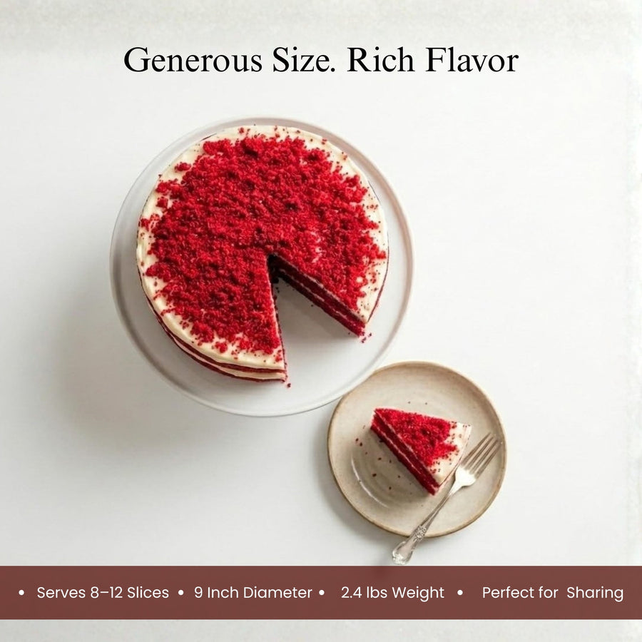 Sugar-Free Red Velvet Cake, 2.4 lb