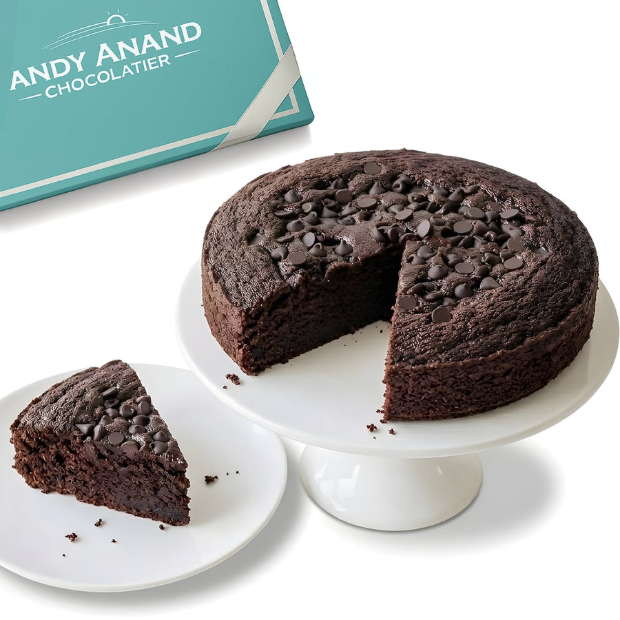 Sugar-Free Gluten-Free Dark Chocolate Cake, 9-Inch, 2.9 lb
