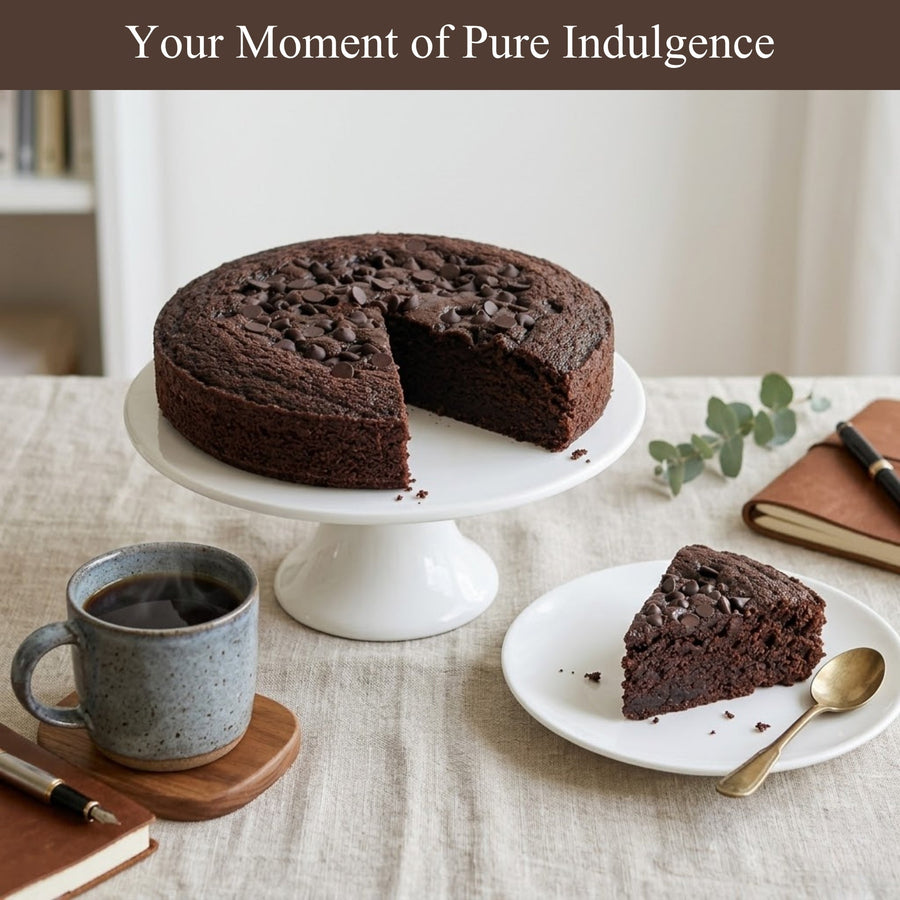 Sugar-Free Gluten-Free Dark Chocolate Cake, 9-Inch, 2.9 lb