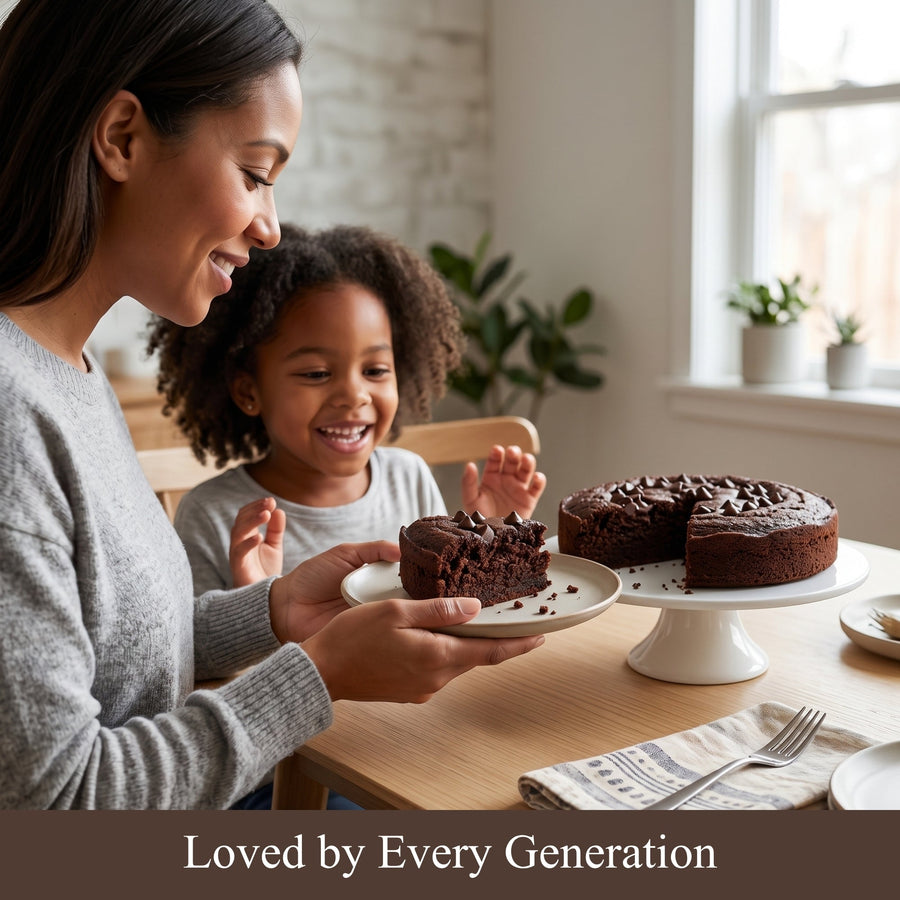 Sugar-Free Dark Chocolate Chip Cake, 9-Inch, 2.8 lb