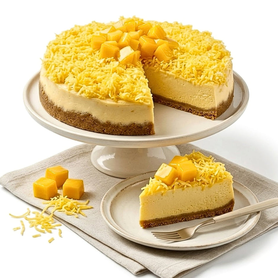 Mango Cheesecake, 9-Inch, 2 lb