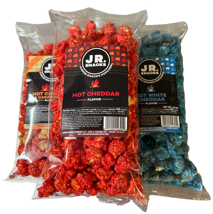 Spicy Popcorn Variety Pack – Three Flavors – product image 1