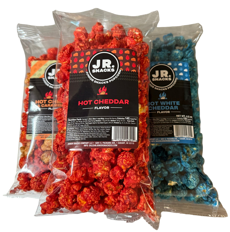 Spicy Popcorn Variety Pack – Three Flavors – product image 1