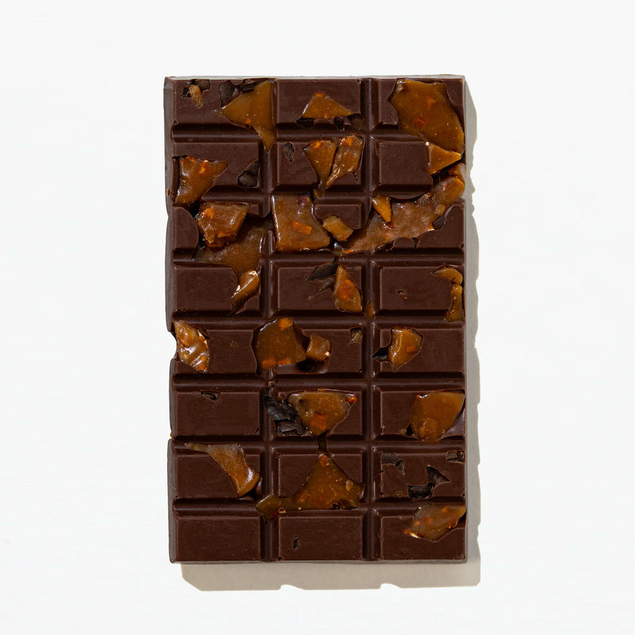 Unwrapped Toffee Coffee Chocolate Bar