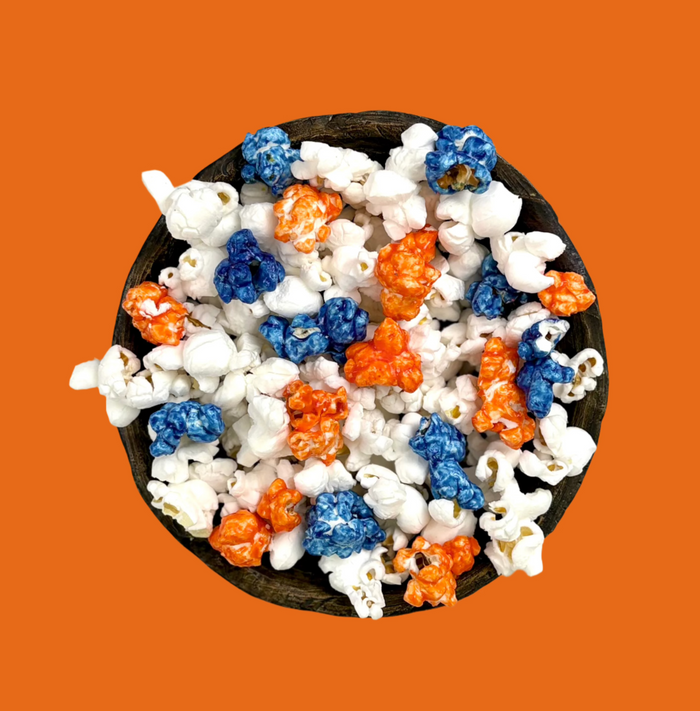 Blue and Orange Team 🏀 🏈 ⚾️ 🏒 ⚽️ Gourmet Popcorn — product image