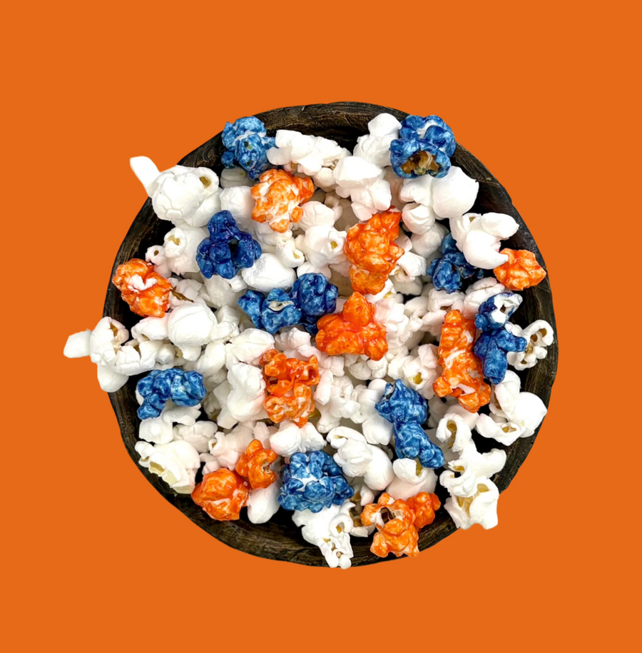 Blue and Orange Team 🏀 🏈 ⚾️ 🏒 ⚽️ Gourmet Popcorn — product image