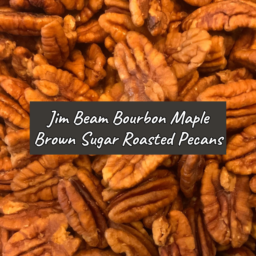 Jim Beam® Bourbon Maple Brown Sugar Roasted Pecans — snack product photograph 1