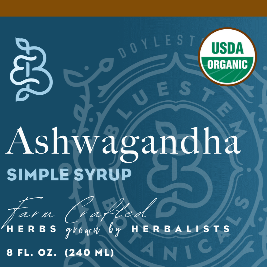 Organic Ashwagandha Simple Syrup – botanical syrup photo 2