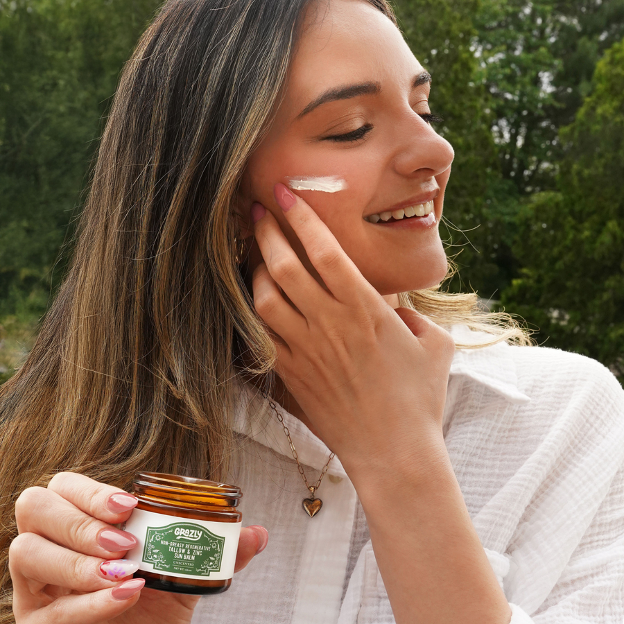Regenerative Tallow & Zinc Sun Balm