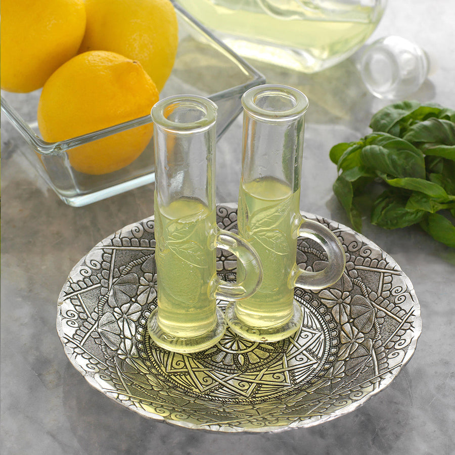 Styled display featuring Amalfi Small Round Belmont Bowl