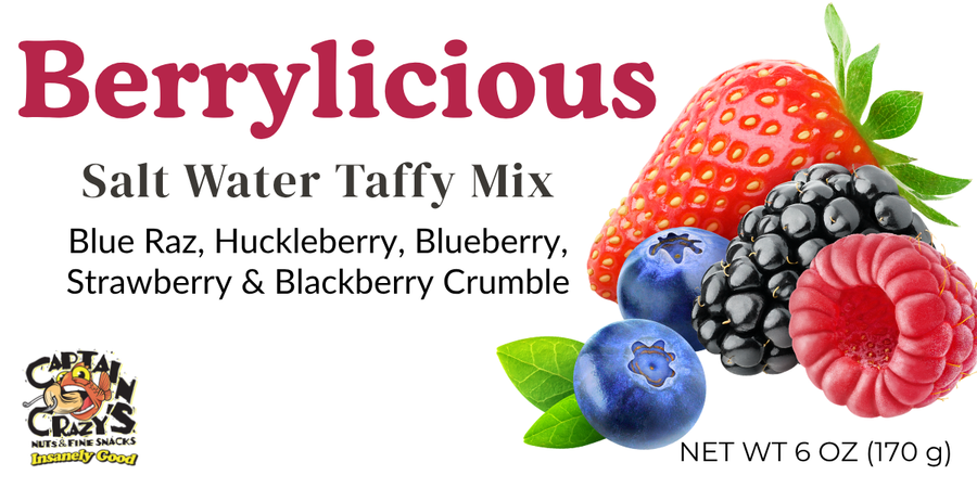 Berrylicious Salt Water Taffy Mix | Berry Candy Collection — snack product photograph 4