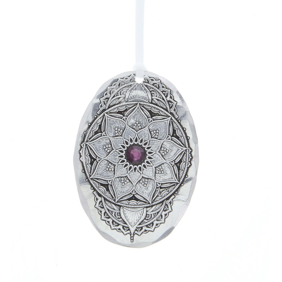 Product view of Birthstone crystal ornament