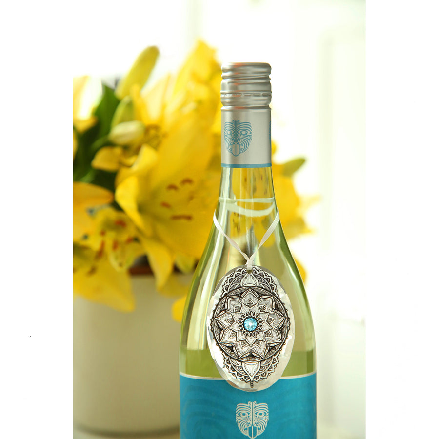 Styled display featuring Birthstone crystal ornament