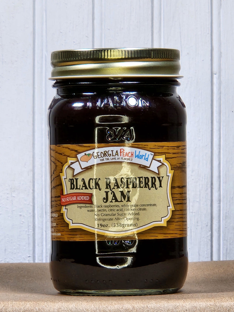 Black Raspberry Jam - No Sugar Added — product image