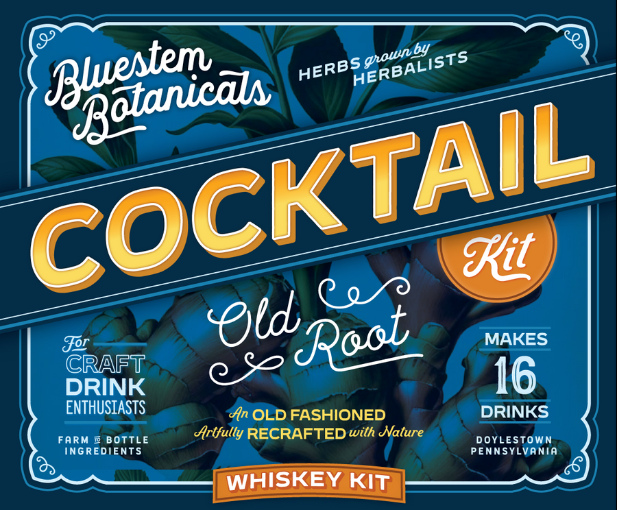 Old Root Botanical Whiskey Cocktail Mixer Kit – botanical drink kit photo 6
