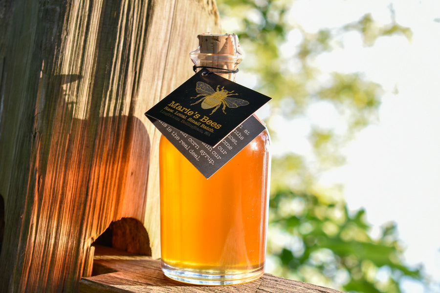 Pacific Northwest Raw Honey – Boston Bottle, 0.78 lb – product packaging image