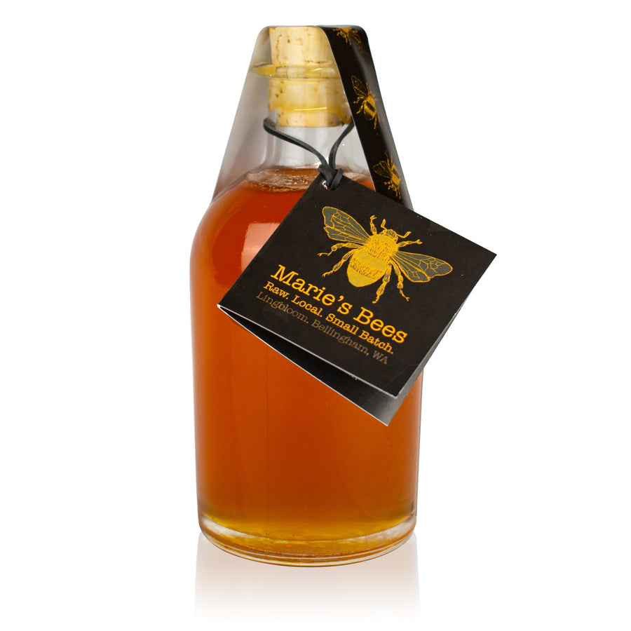 Pacific Northwest Raw Honey – Boston Bottle, 0.78 lb – product packaging image