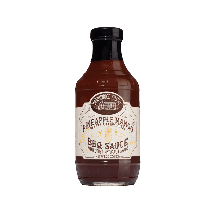 Pineapple Mango BBQ Sauce with Chipotle | Tropical Glaze — condiment product photograph 1