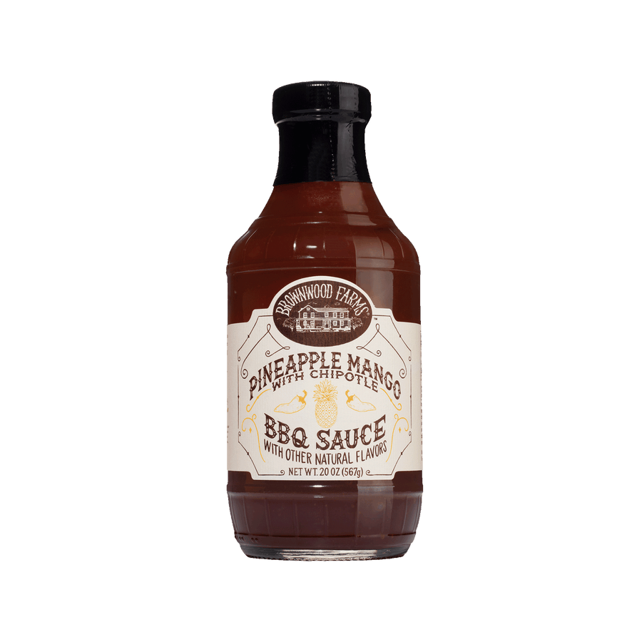 Pineapple Mango BBQ Sauce with Chipotle | Tropical Glaze — condiment product photograph 1